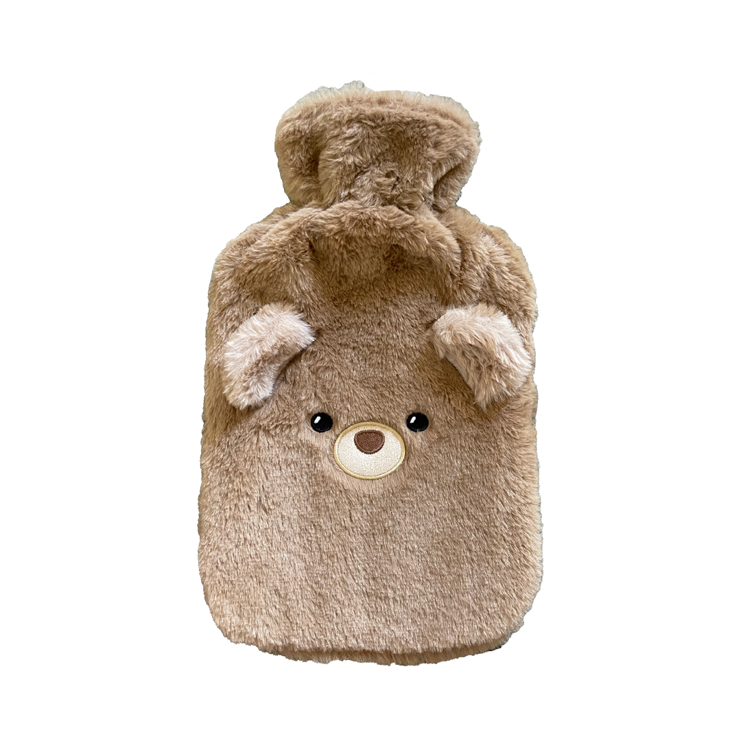 Hot Water Bottle & Cover - Novelty Bear - The Grain Shop