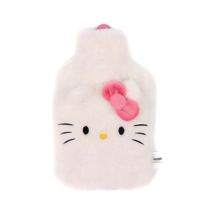 Hot Water Bottle with Plush Cover - Sanrio Hello Kitty 700mL