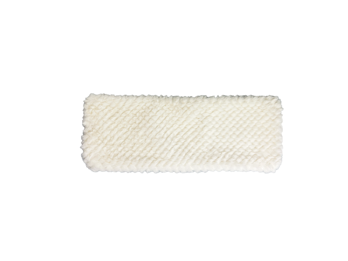 Wheat Heat Bag - Cream Diamond Plush - The Grain Shop
