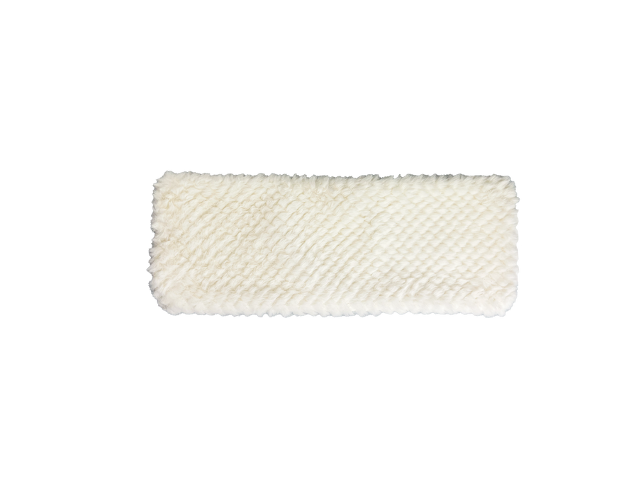 Wheat Heat Bag - Cream Diamond Plush - The Grain Shop