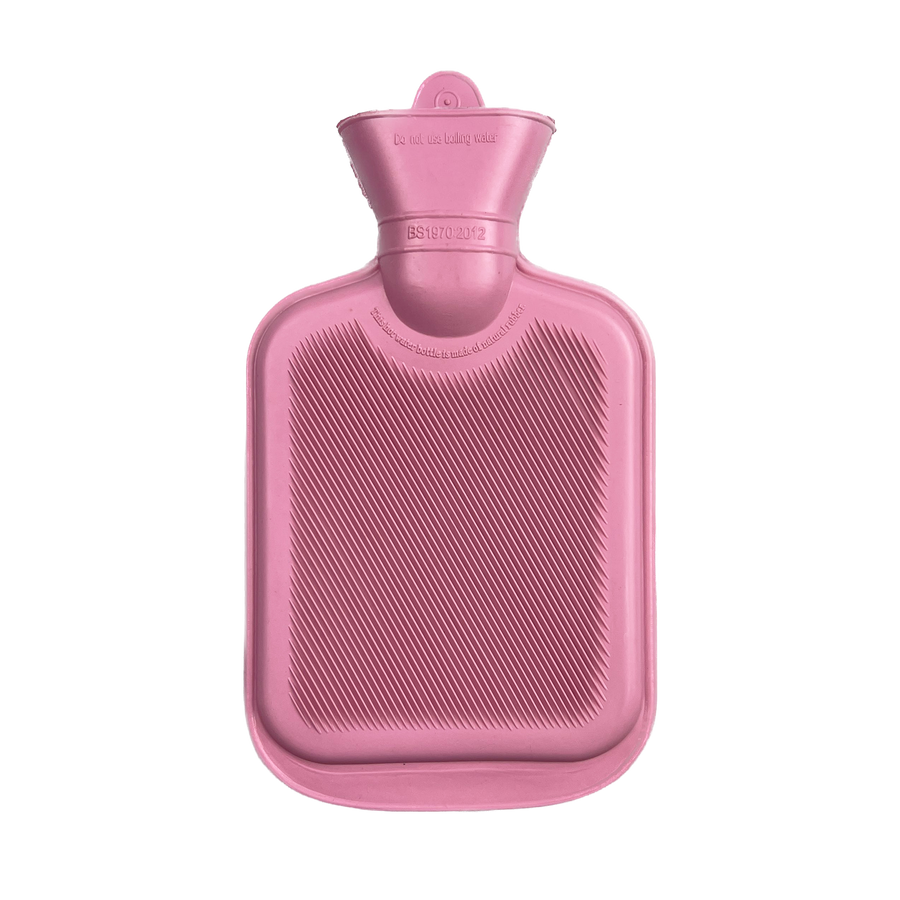 700ml Hot Water Bottle - Pink - The Grain Shop