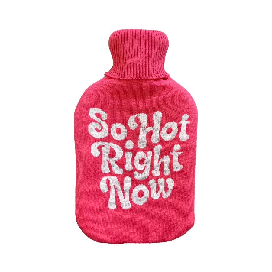 Hot Water Bottle & Cover - So Hot Right Now - The Grain Shop