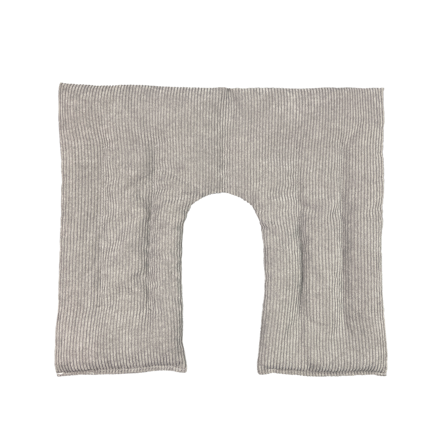 Wheat Heat Therapeutic - Light Grey Shoulder & Back Therapy - The Grain Shop